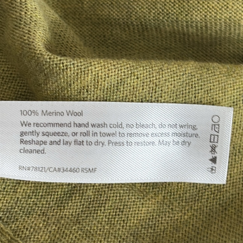Eileen Fisher 100% Merino Wool Italian Yard Boxy Relaxed Fit Sweater -Size Small View 5